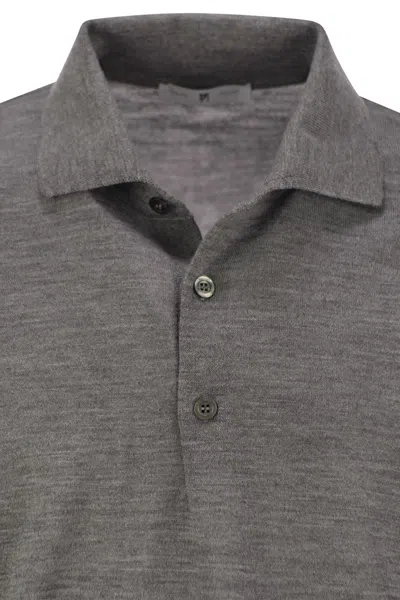 Pt01 Wool Polo Shirt