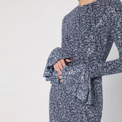 Rotate Birger Christensen Open-back Sequin Mini Dress