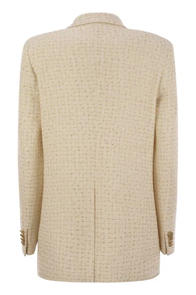 Tagliatore Women's Double-breasted Cotton-blend Blazer