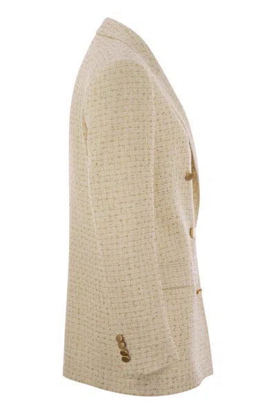 Tagliatore Women's Double-breasted Cotton-blend Blazer
