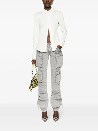 Attico Ladies Grey Essie Long Pants