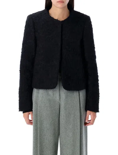 The Garment Recycled Wool Blend Black Vienna Jacket