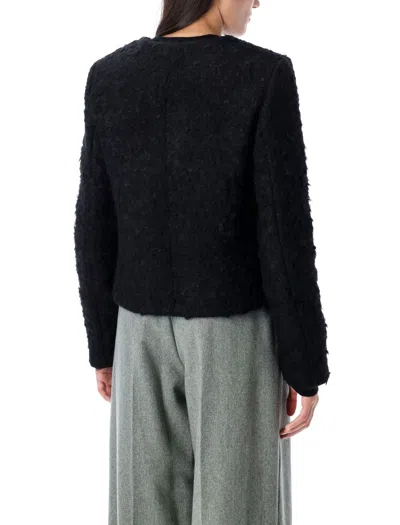 The Garment Recycled Wool Blend Black Vienna Jacket