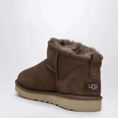 Ugg Classic Ultra Mini Hickory Boot In Brown