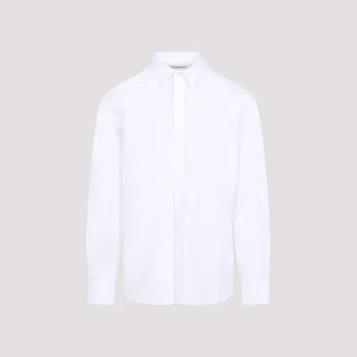 Valentino Poplin Cotton Shirt With Hidden Buttoning