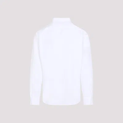 Valentino Poplin Cotton Shirt With Hidden Buttoning