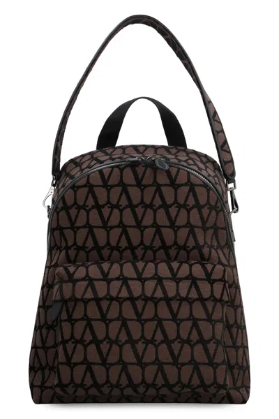 Valentino Toile Iconographe Fabric Backpack