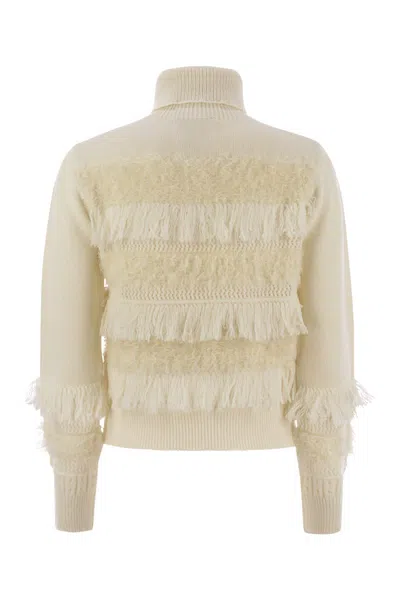 Vanisé Wool And Cashmere Blend Turtleneck Sweater