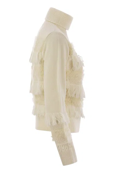 Vanisé Wool And Cashmere Blend Turtleneck Sweater