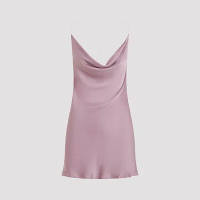 Y/project Mini Satin Slip Dress With Spaghetti Straps