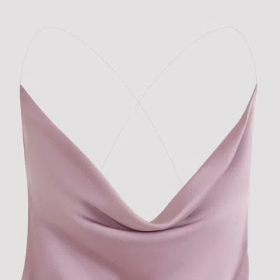 Y/project Mini Satin Slip Dress With Spaghetti Straps