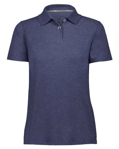 Holloway Women's Repreve Eco Polo In Blue