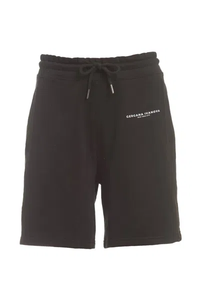 Gergana Ivanova Women's Organic Cotton Shorts In Black In Black
