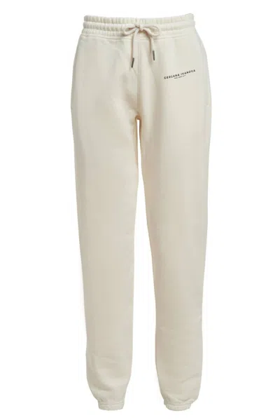 Gergana Ivanova Women's Neutrals Organic Cotton Joggers Beige In Beige