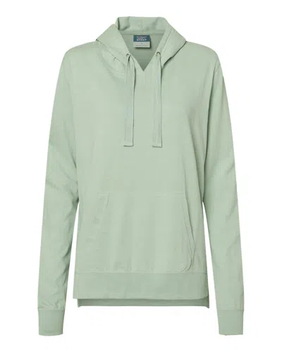Mv Sport Women's Sueded Jersey Hooded Sweatshirt In Multi