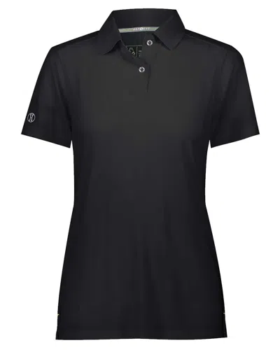 Holloway Women's Repreve Eco Polo In Black