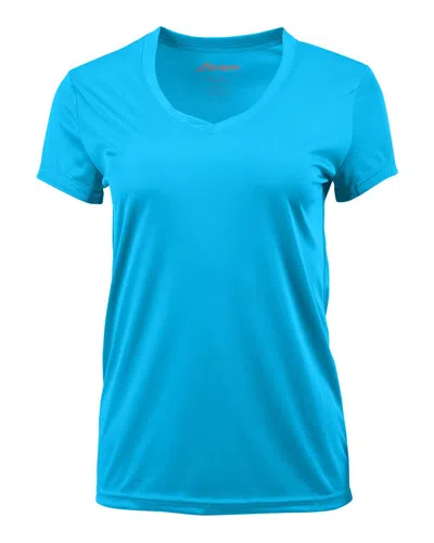 Paragon Women's Vera V-neck T-shirt In Blue