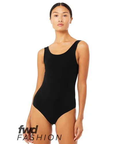Bella+canvas Fwd Fashion Women's Bodysuit In Black