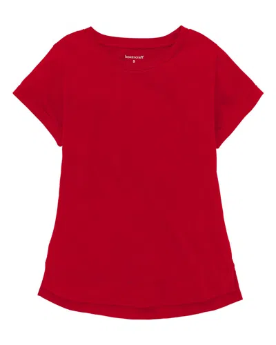 Boxercraft Women's Vintage Cuff T-shirt In Red