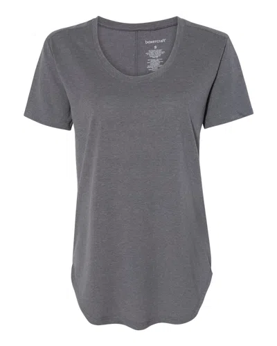 Boxercraft Women's At Ease Scoop Neck T-shirt In Black