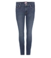 Mother The Looker Ankle Fray Jeans In Girl Crush