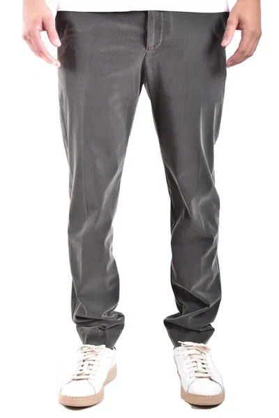 Rrd Tailored Vibrant Green Trousers With Subtle Ribbed Texture In Green