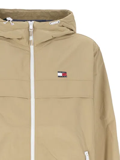 Shop Tommy Hilfiger Jackets In Tawny Sand