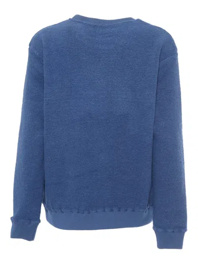 Deus Ex Machina Reo Textured Fleece In Blue