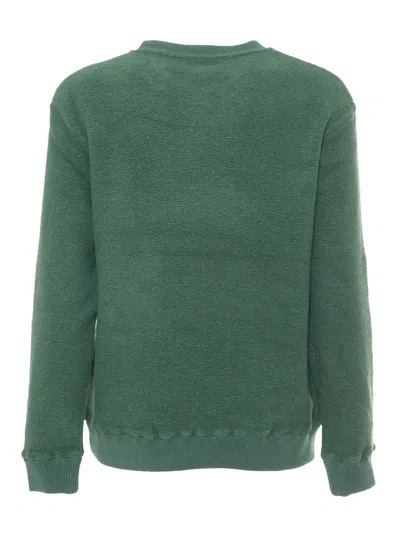Deus Ex Machina Reo Textured Fleece In Green