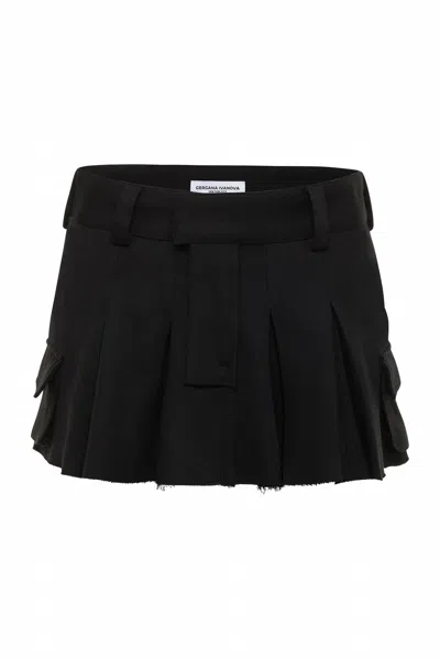Gergana Ivanova Women's Giselle Skirt In Black In Black