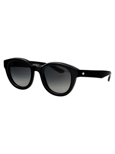 Giorgio Armani Round Sunglasses 0 Ar8181 587571 In 587571 Black
