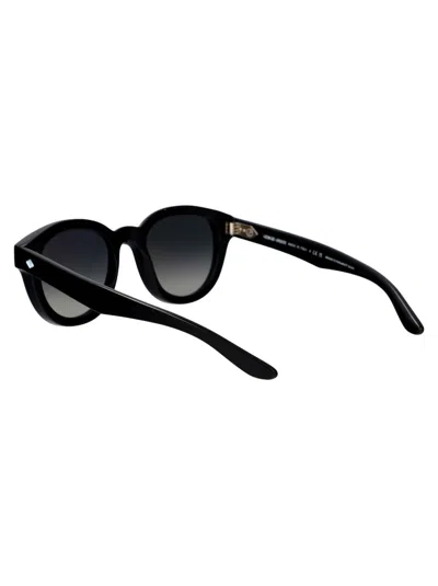 Giorgio Armani Round Sunglasses 0 Ar8181 587571 In 587571 Black