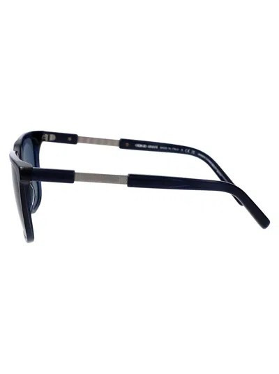 Giorgio Armani Sunglasses In 604719 Trasparent Blue