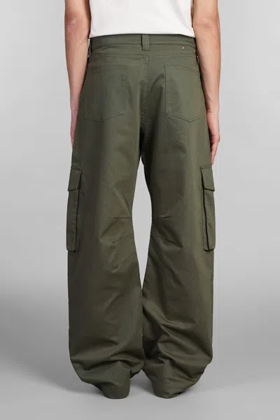 Golden Goose Twill Cargo Pants In Italian In Brown