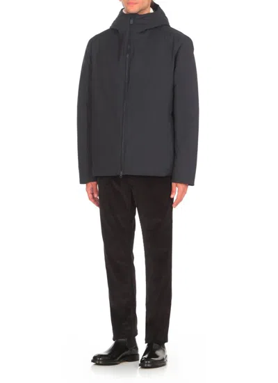 Save The Duck Obione Padded Short Jacket In Green