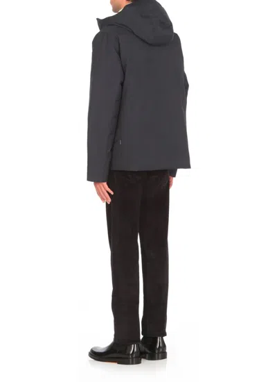 Save The Duck Obione Padded Short Jacket In Green