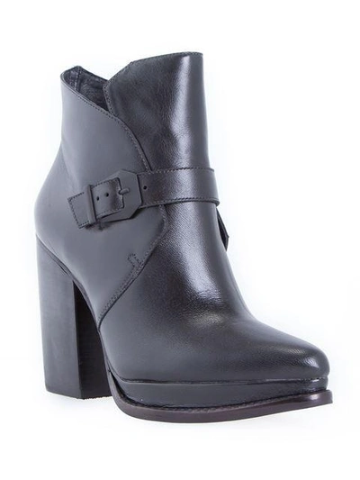 Studio Chofakian Chunky Heel Booties