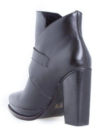 Studio Chofakian Chunky Heel Booties