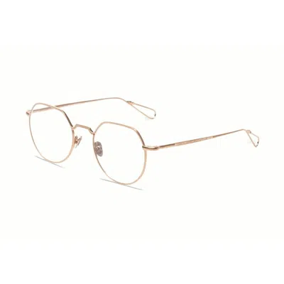 Ahlem Place Dauphine Rose Gold Eyeglasses In Pink