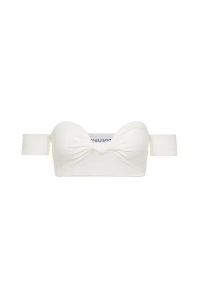 Gergana Ivanova Women's Ava Top White In White