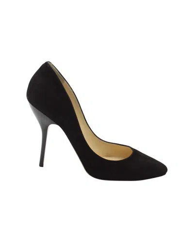 Jimmy Choo Mitchel Pumps In Black Suede In Black