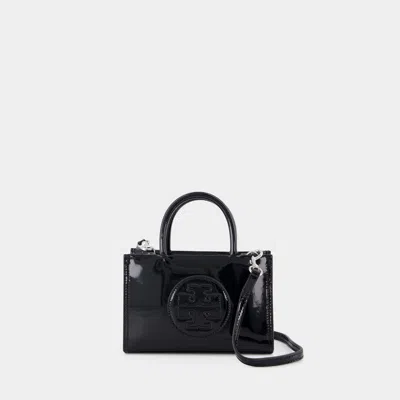 Shop Tory Burch Ella Bio Mini Shopper Bag In Black