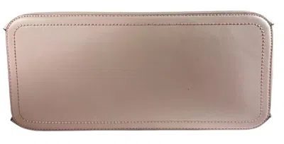 Michael Kors Women's Manhattan Smooth Leather Shoulder Tote Bag In Pink/gold