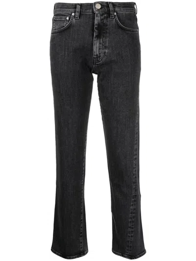 Totême Toteme Women Organic Cotton Denim Jeans In Grey