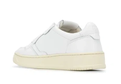 Autry Medalist Low-top Bicolor Leather Sneakers