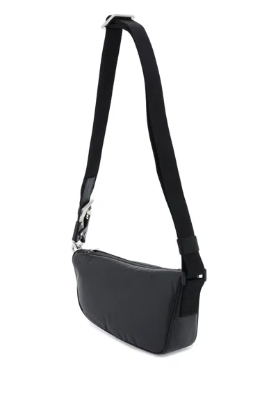 Burberry Asymmetric Black Leather Crossbody Bag