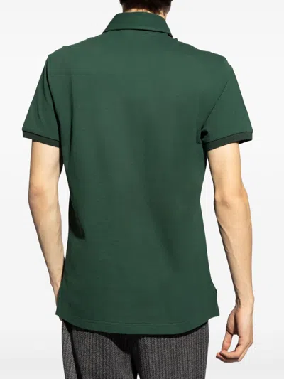 Etro Logo Embroidered Short Sleeved Polo Shirt