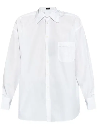 Etro Pegaso Embroidered Button-up Shirt