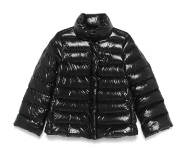 Fay Glossy Black Padded Jacket