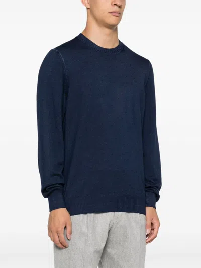 Fay Logo-embroidered Sweater